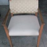 104B, Padded Wood Arm Chairs