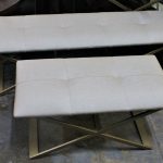 109, Padded Metal Based Benches